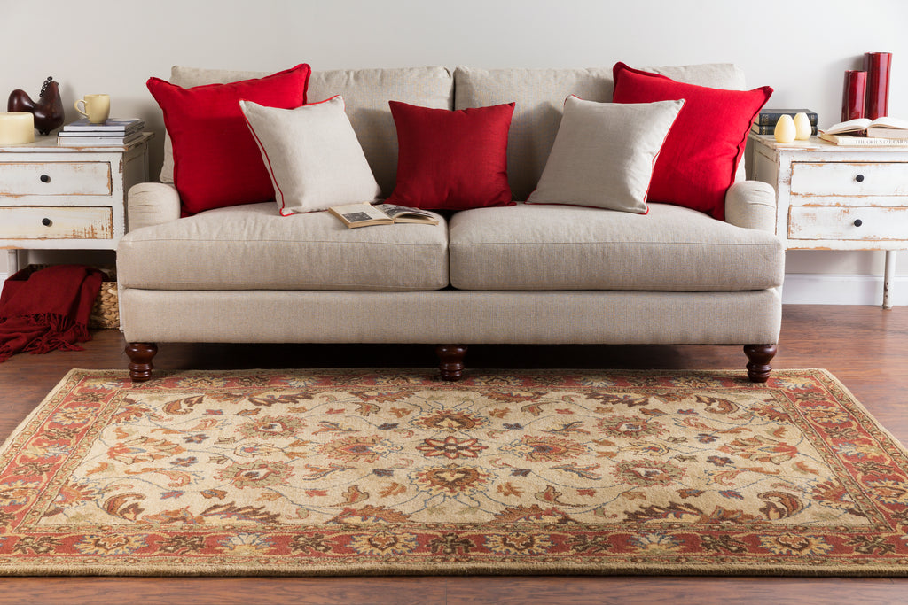 Caesar Ivory Hand-Tufted Rug