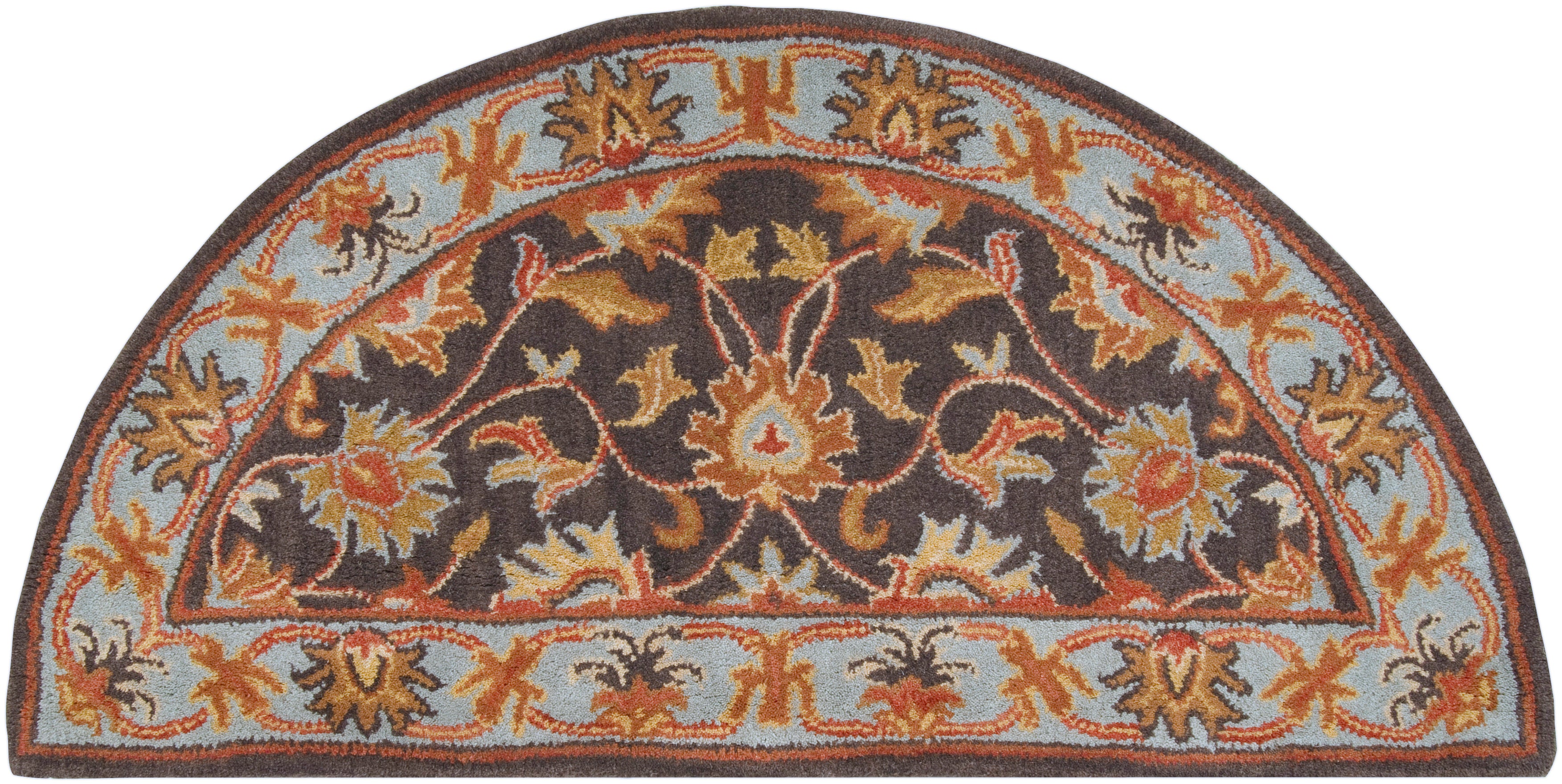 Nobility Steel Hand-Tufted Rug