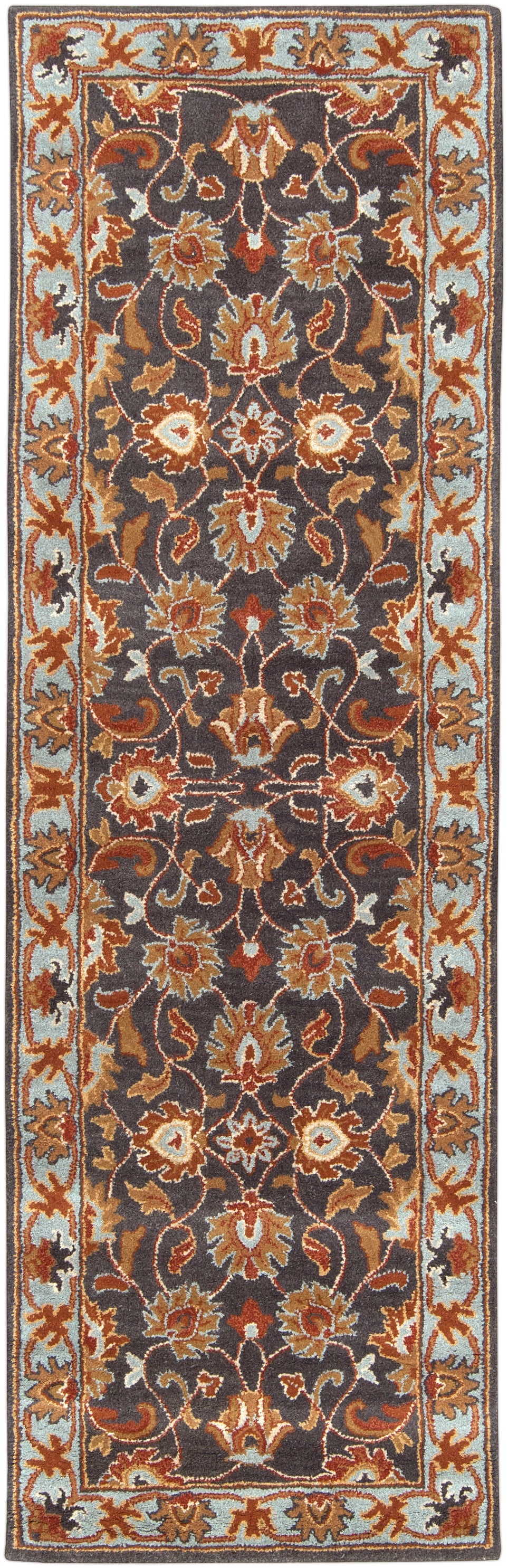 Nobility Steel Hand-Tufted Rug