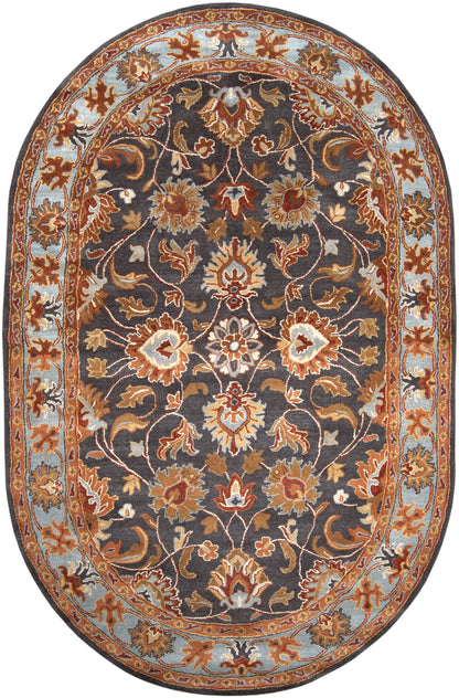 Nobility Steel Hand-Tufted Rug