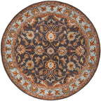 Nobility Steel Hand-Tufted Rug