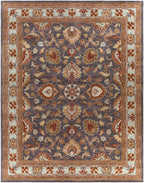 Nobility Steel Hand-Tufted Rug