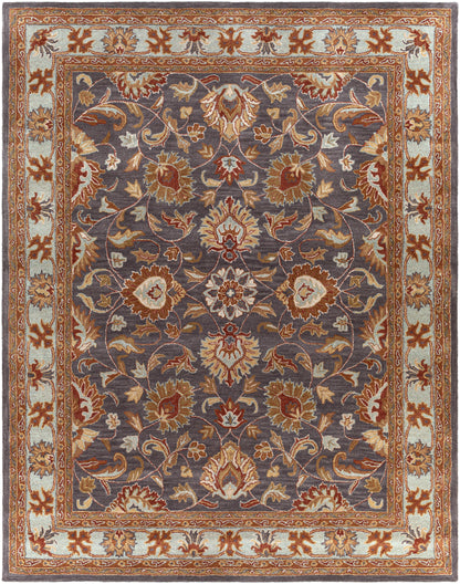 Nobility Steel Hand-Tufted Rug