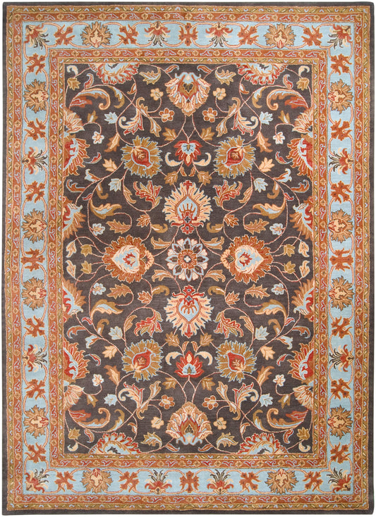 Nobility Steel Hand-Tufted Rug