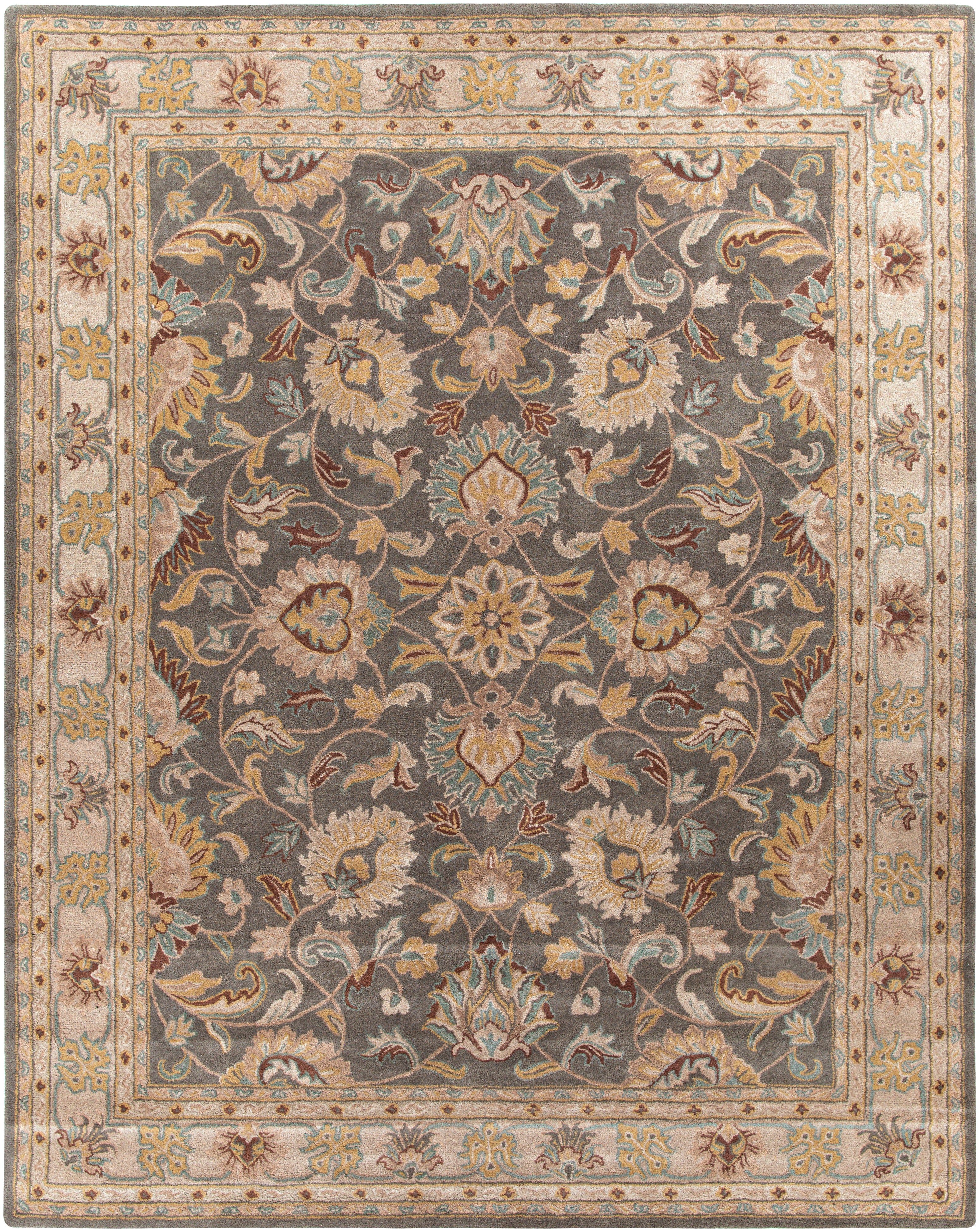 Nobility Flint Hand-Tufted Rug