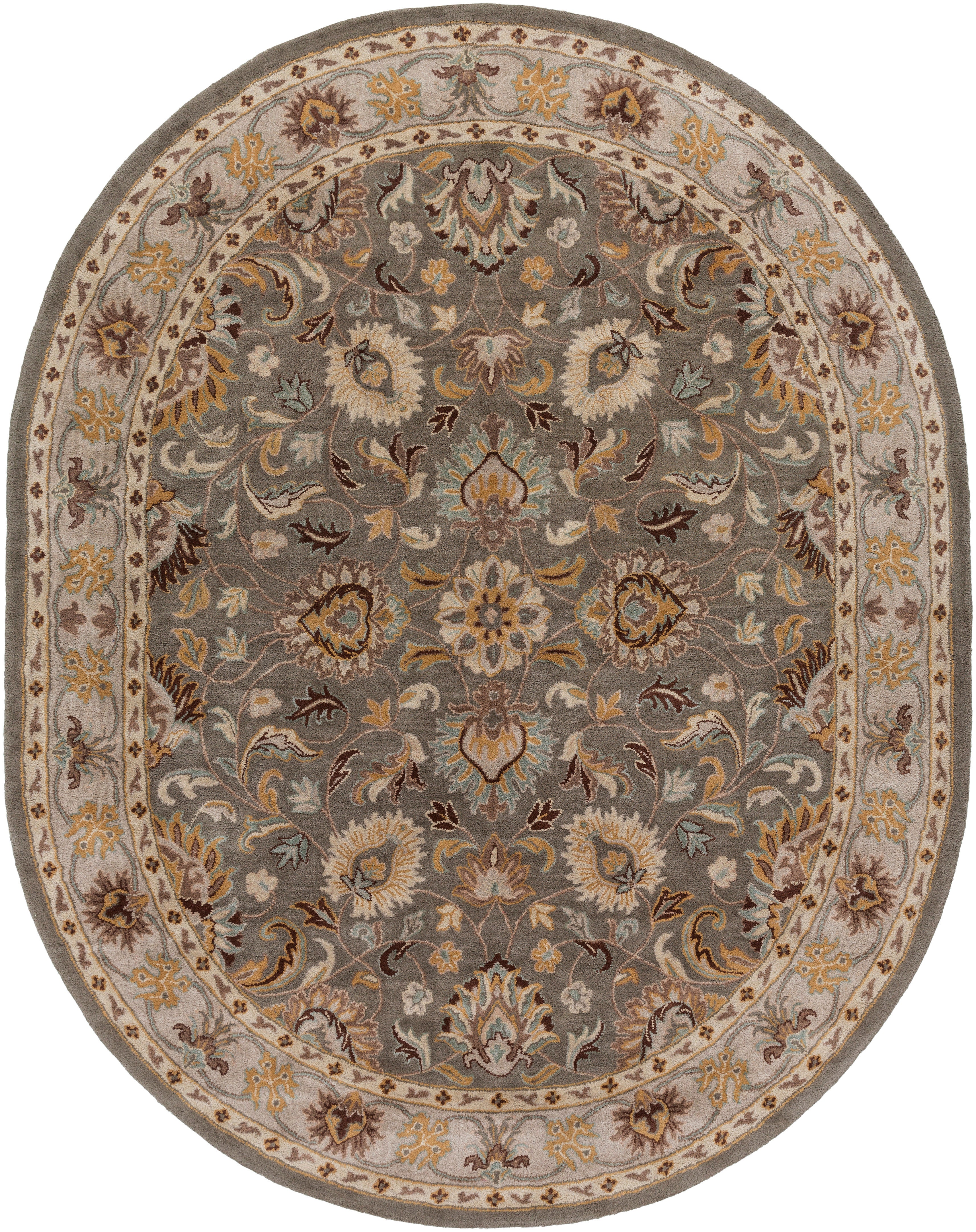 Nobility Flint Hand-Tufted Rug