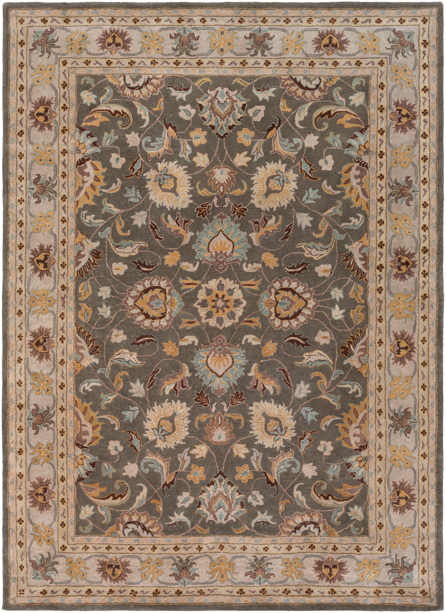 Nobility Flint Hand-Tufted Rug