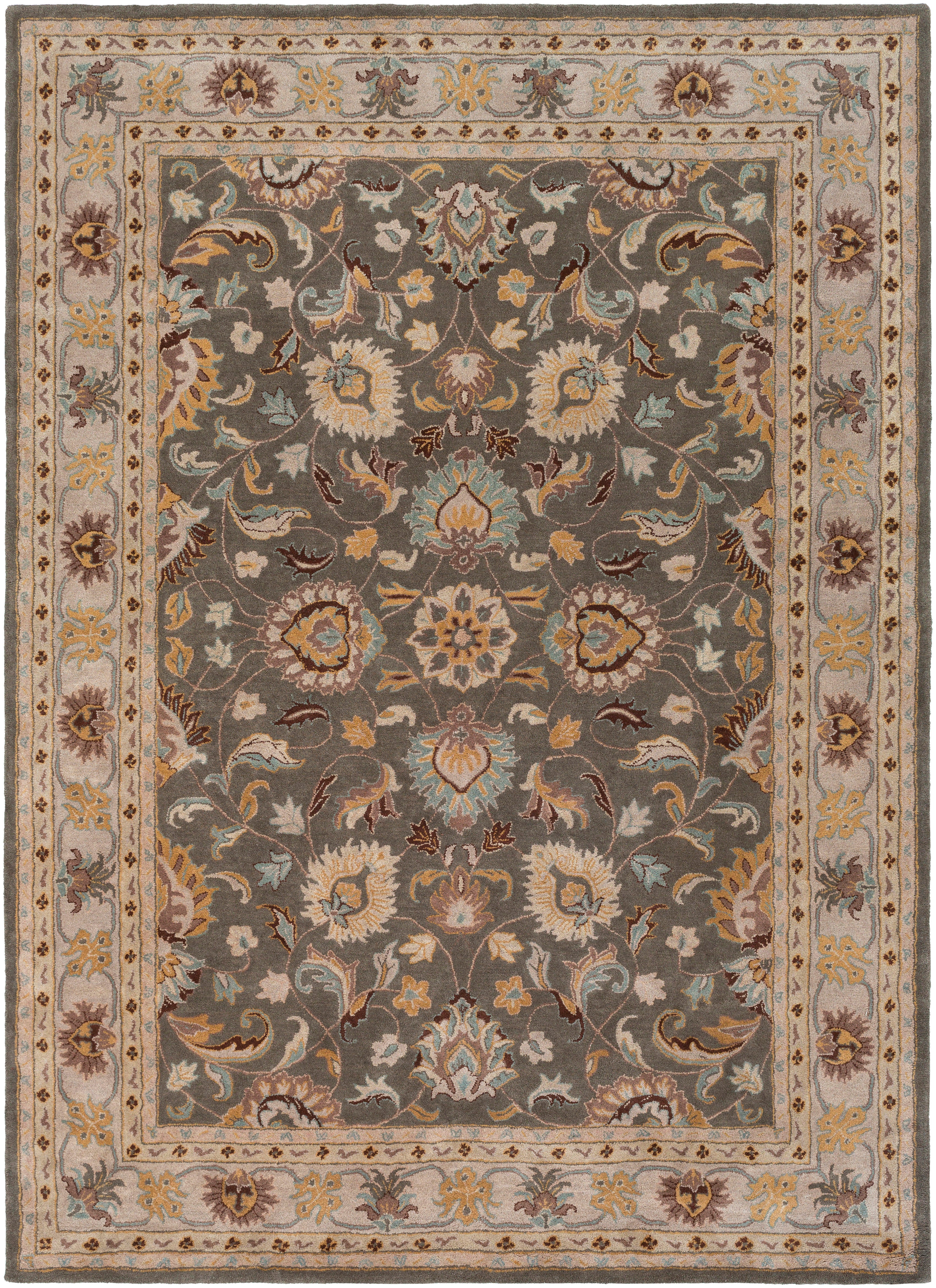 Nobility Flint Hand-Tufted Rug