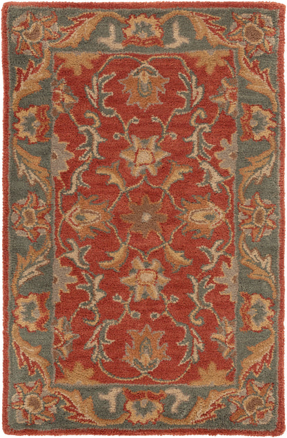 Nobility Rust Hand-Tufted Rug