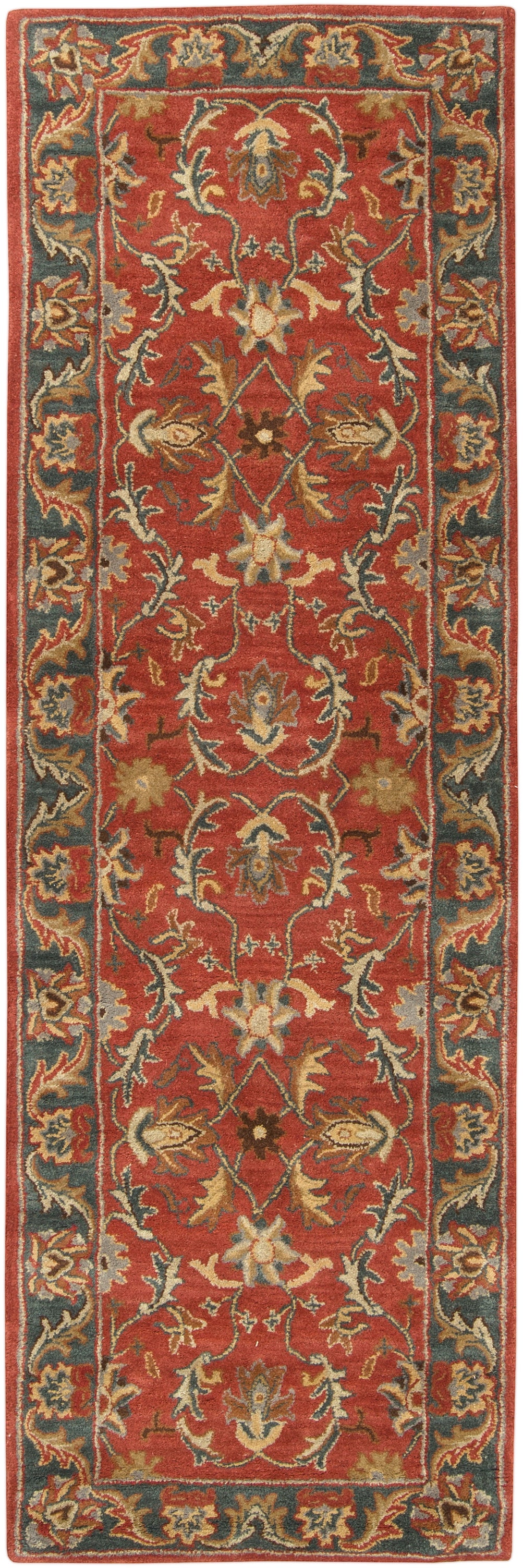 Nobility Rust Hand-Tufted Rug