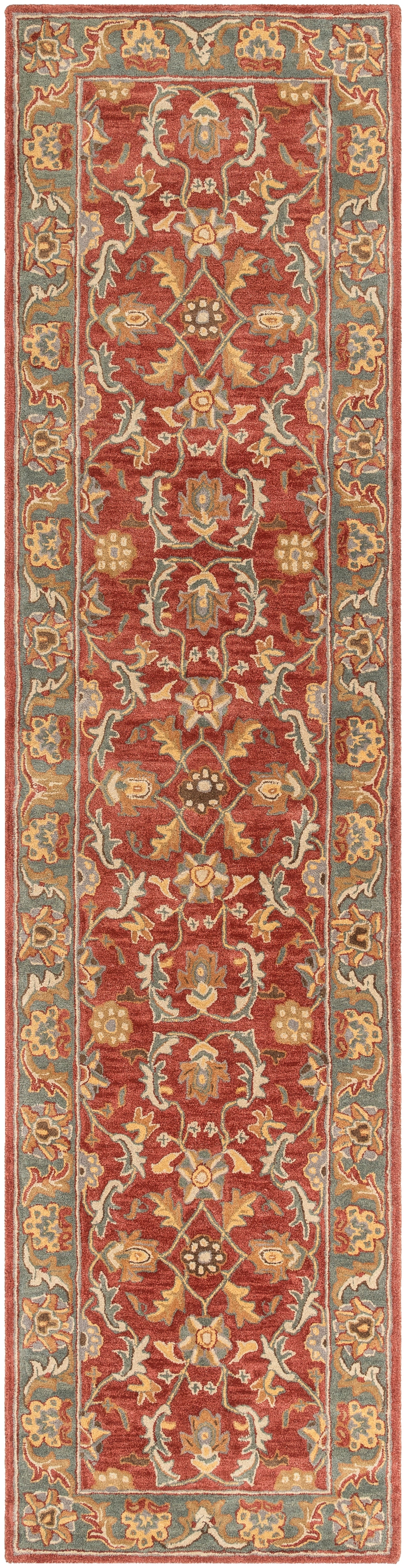 Nobility Rust Hand-Tufted Rug