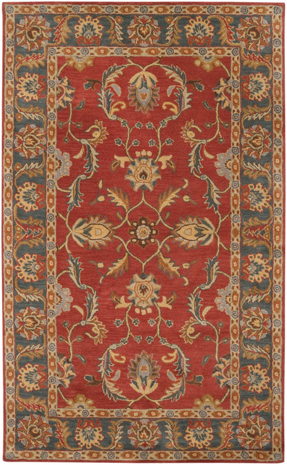 Nobility Rust Hand-Tufted Rug