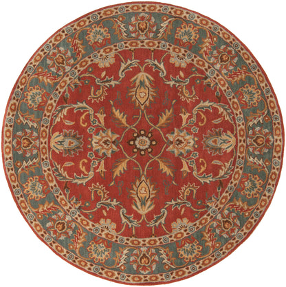 Nobility Rust Hand-Tufted Rug