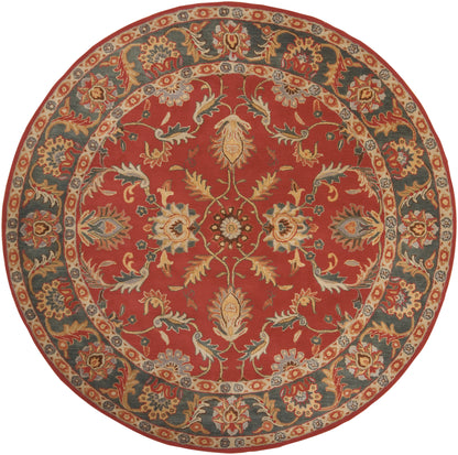 Nobility Rust Hand-Tufted Rug