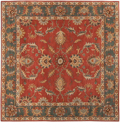 Nobility Rust Hand-Tufted Rug