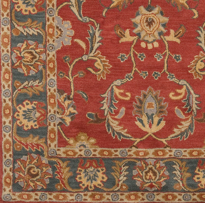 Nobility Rust Hand-Tufted Rug