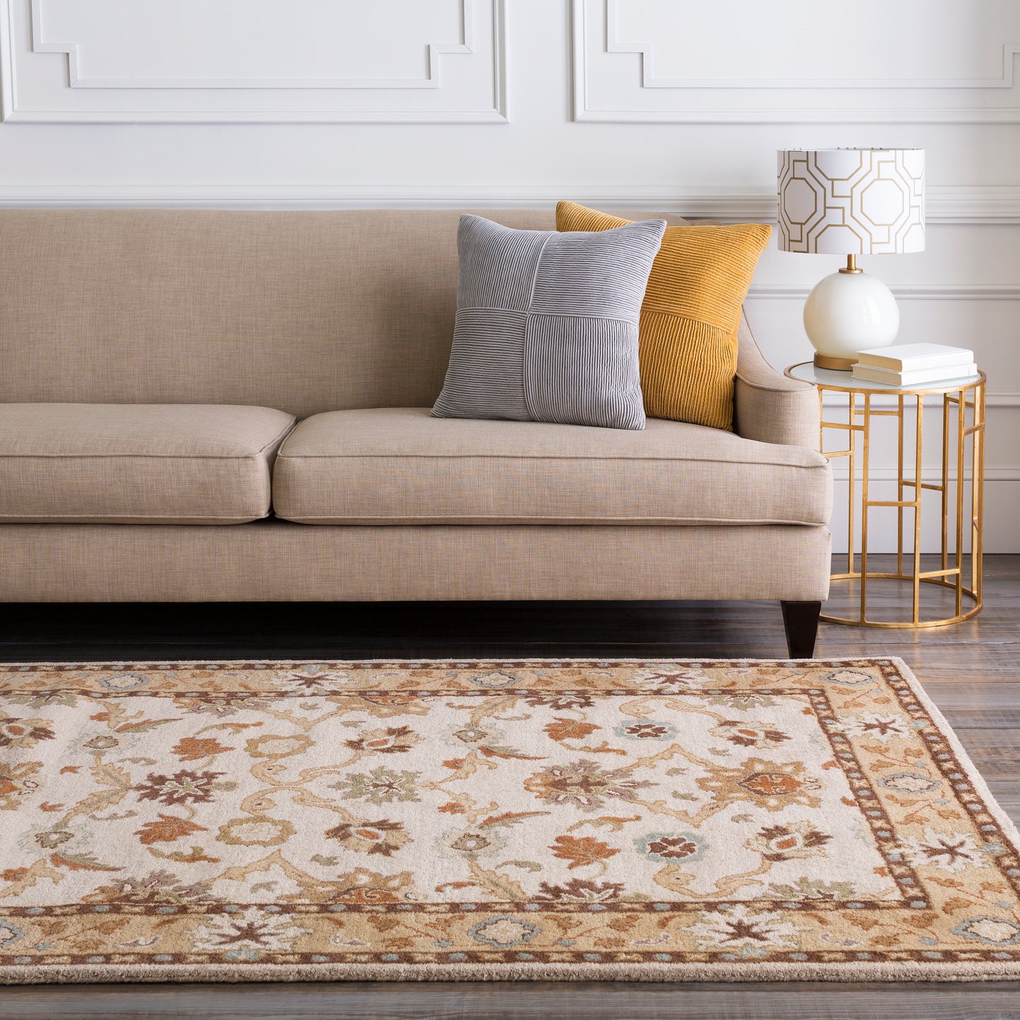 Venus Wheat Hand-Tufted Rug