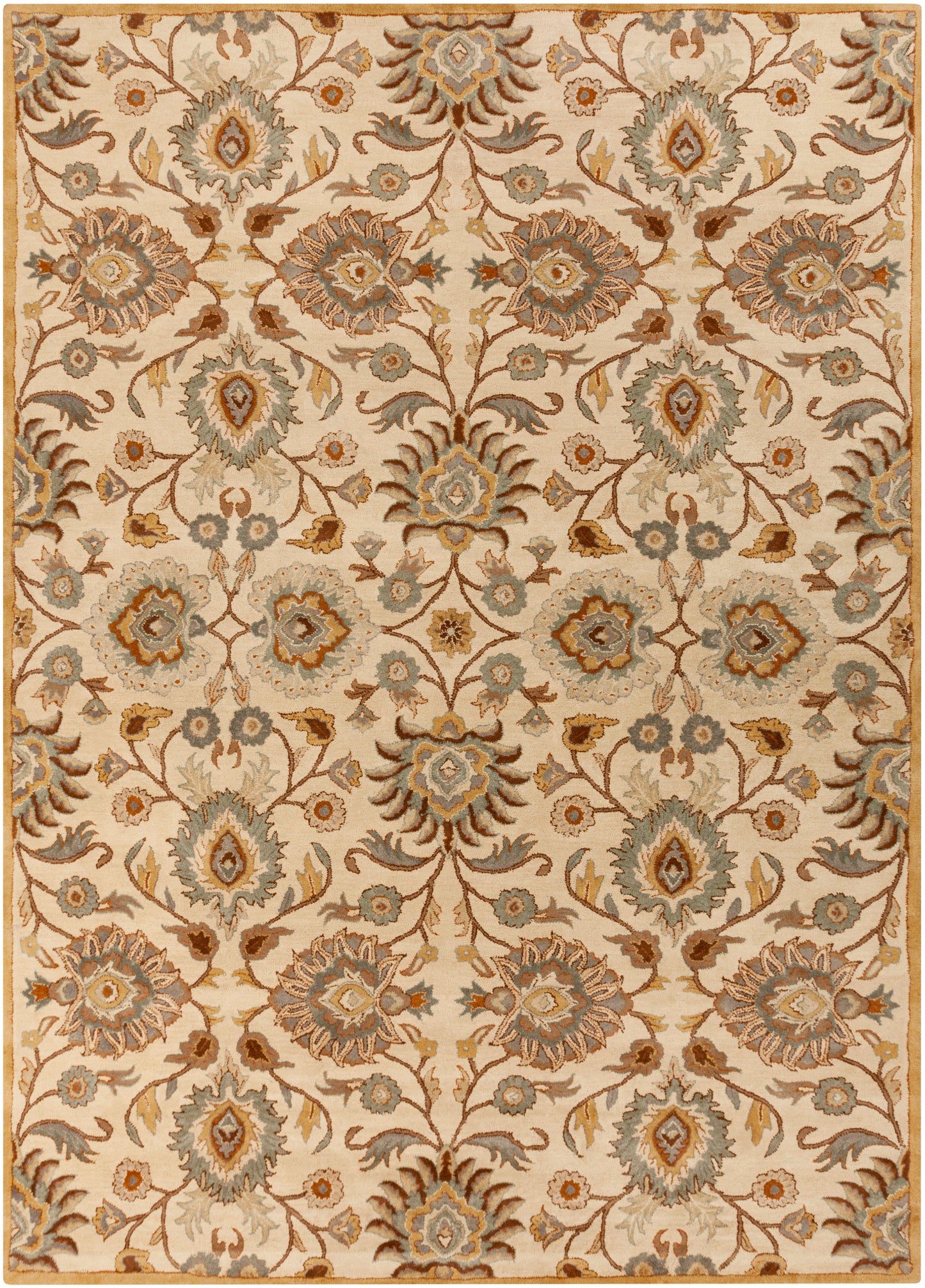 Mediterranean Fawn Hand-Tufted Rug