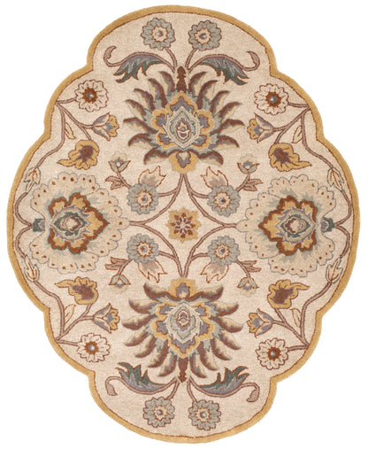 Mediterranean Fawn Hand-Tufted Rug