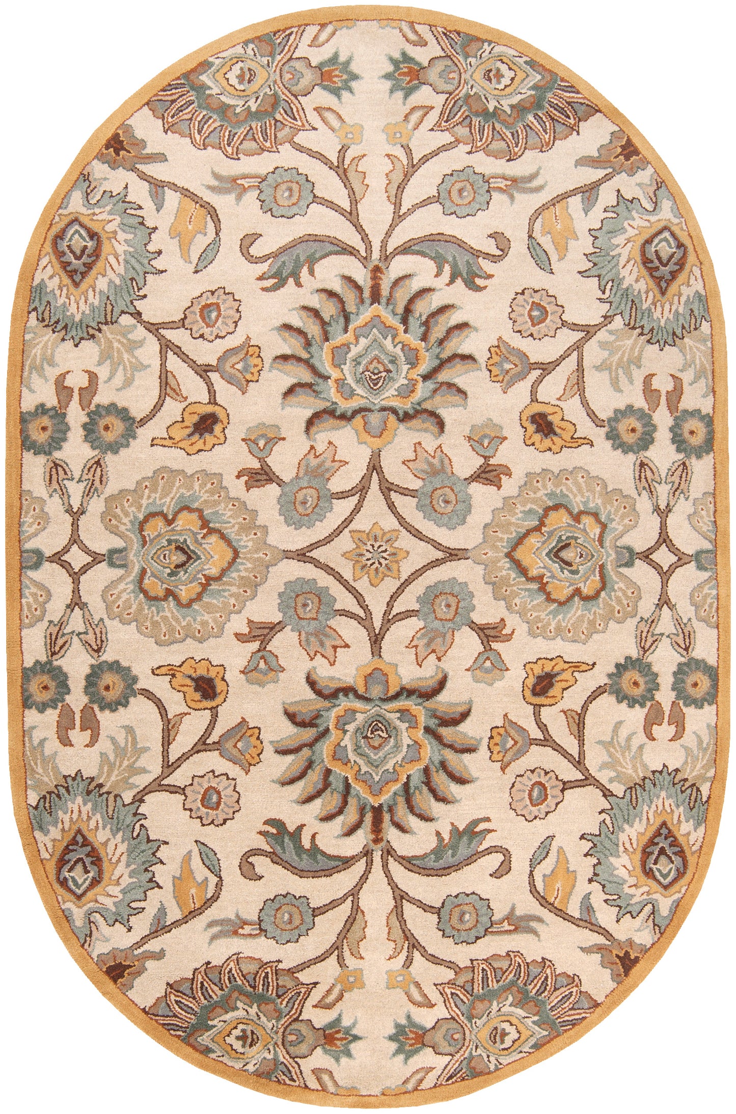 Mediterranean Fawn Hand-Tufted Rug