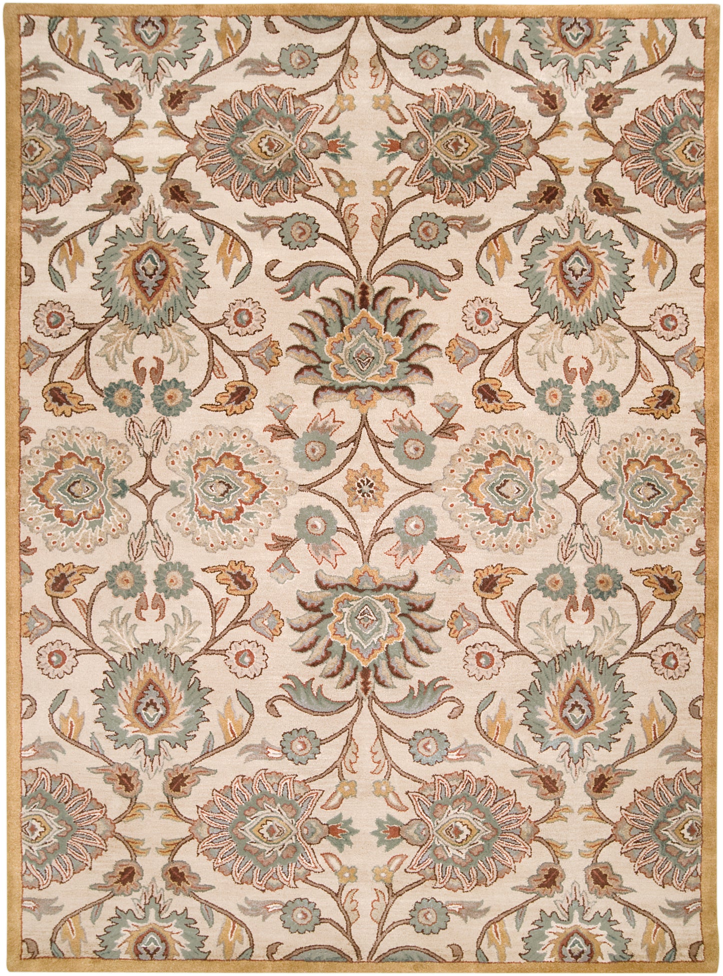 Mediterranean Fawn Hand-Tufted Rug