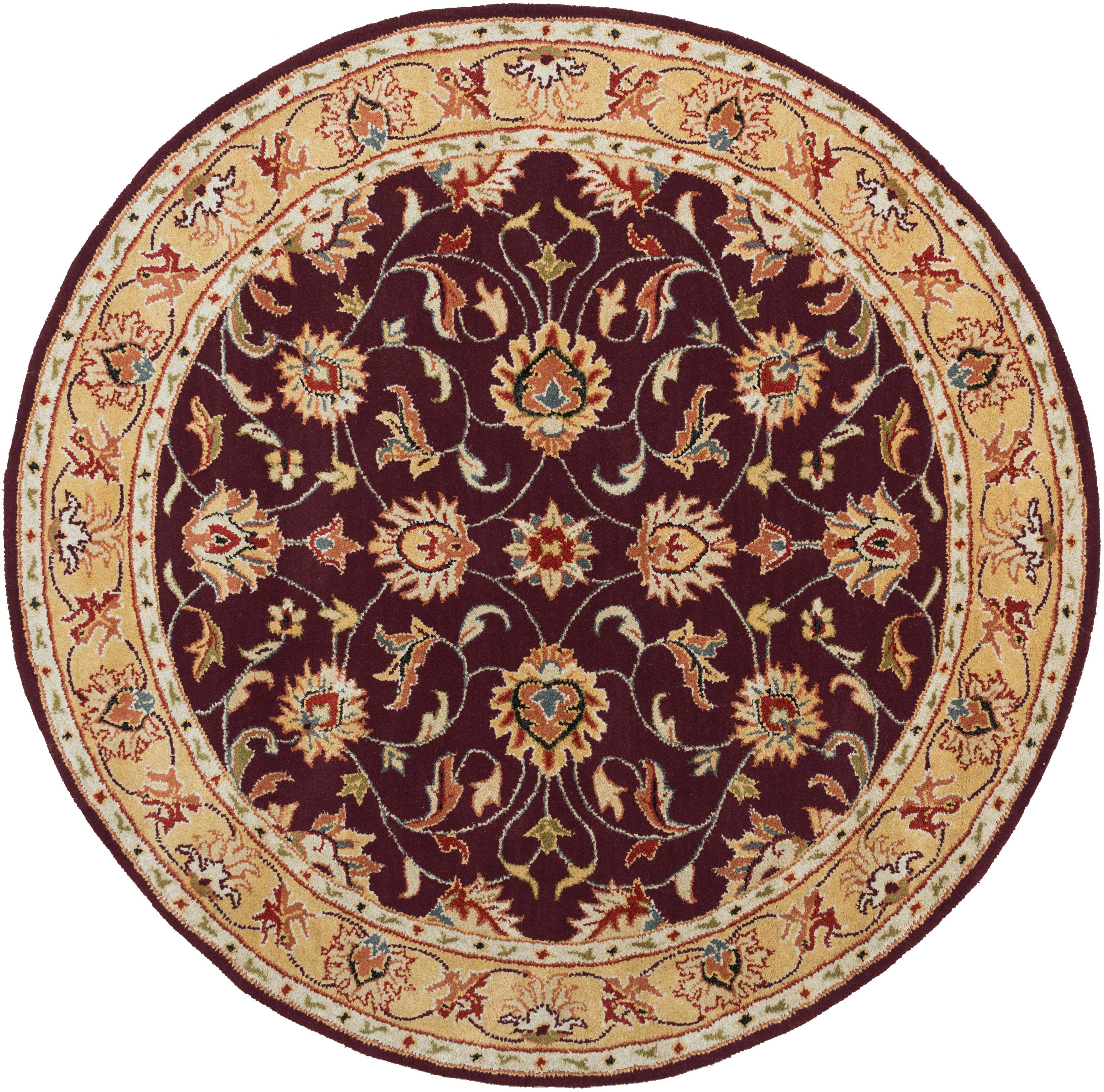 Nobility Amethyst Hand-Tufted Rug