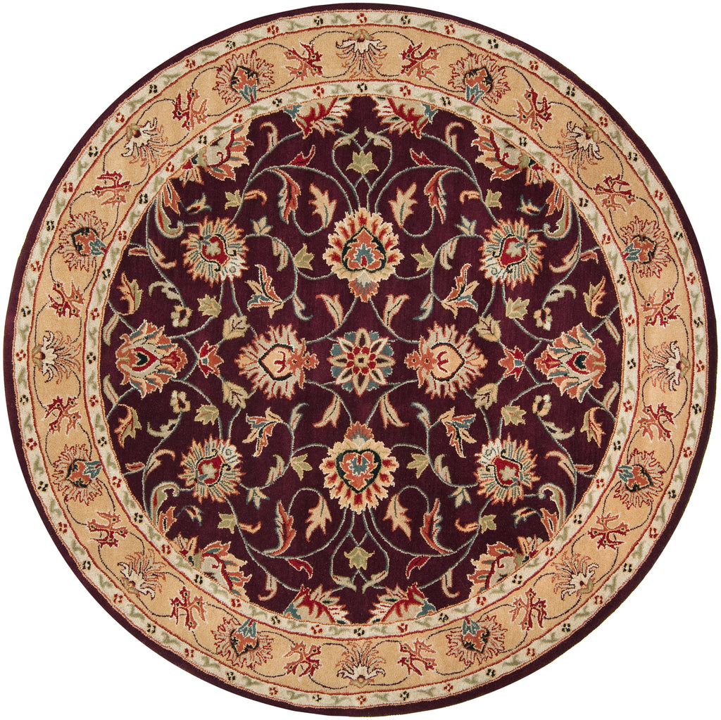 Nobility Amethyst Hand-Tufted Rug