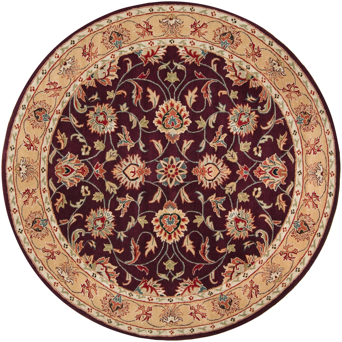 Nobility Amethyst Hand-Tufted Rug