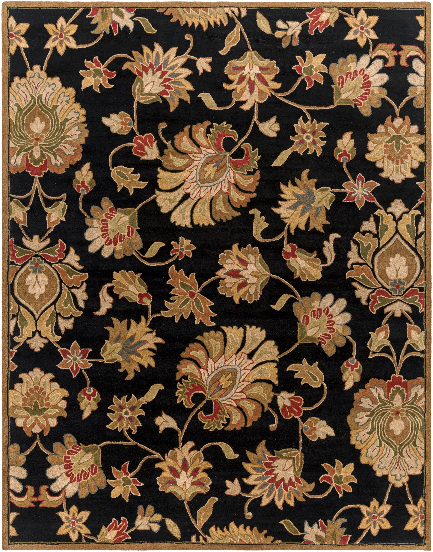 Sulla Midnight Hand-Tufted Rug