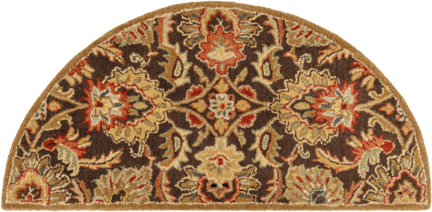 Veneti Mahogany Hand-Tufted Rug