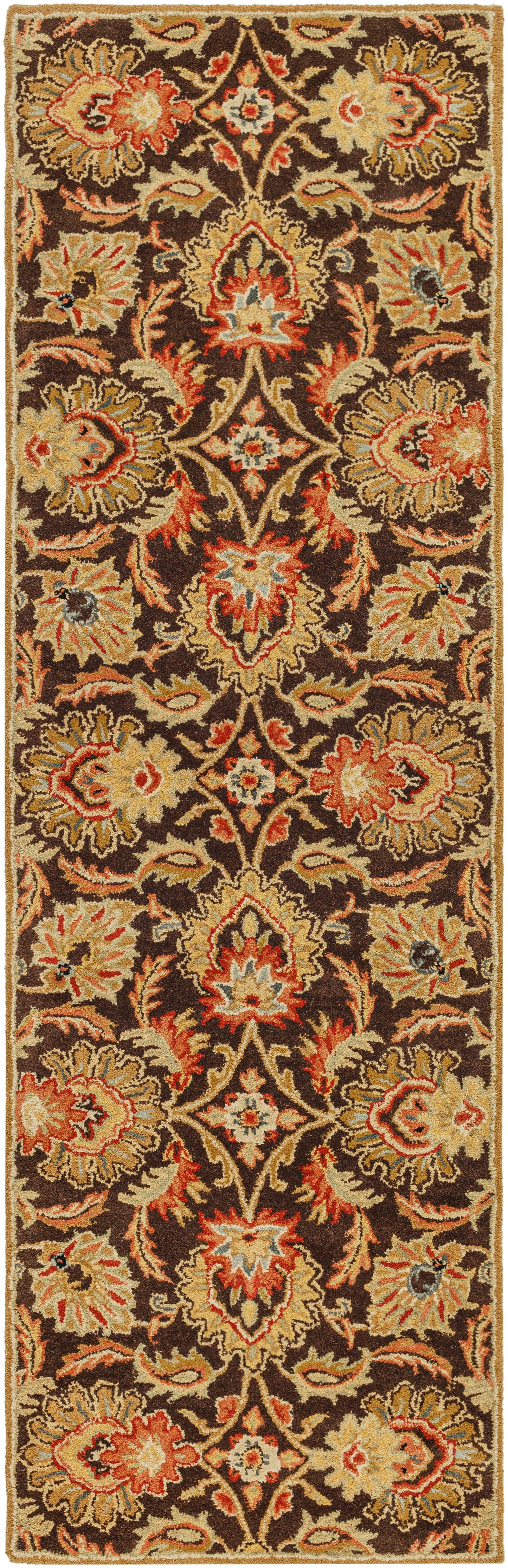 Veneti Mahogany Hand-Tufted Rug