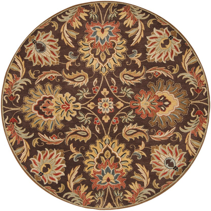 Veneti Mahogany Hand-Tufted Rug