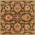 Veneti Mahogany Hand-Tufted Rug