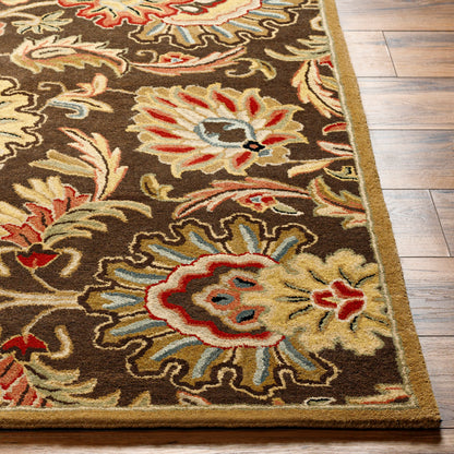 Veneti Mahogany Hand-Tufted Rug