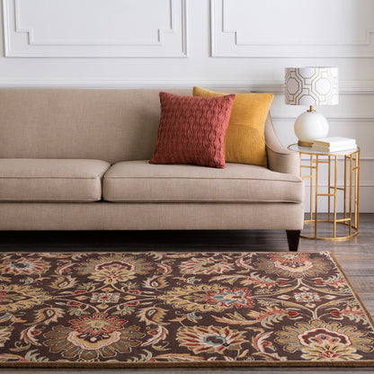 Veneti Mahogany Hand-Tufted Rug