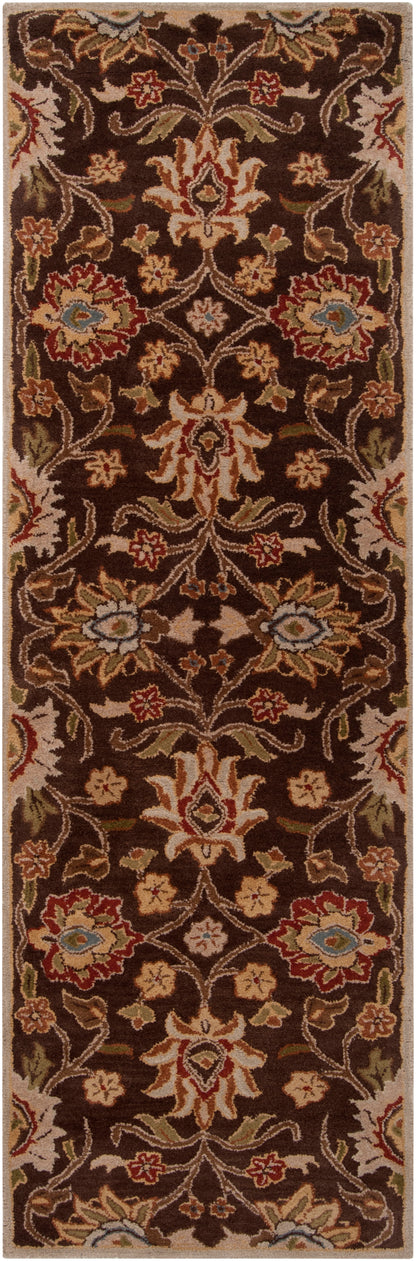 Mediterranean Umber Hand-Tufted Rug