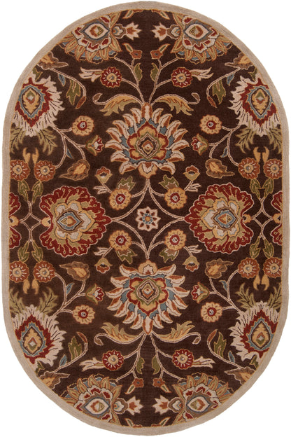 Mediterranean Umber Hand-Tufted Rug