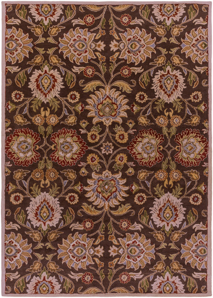 Mediterranean Umber Hand-Tufted Rug