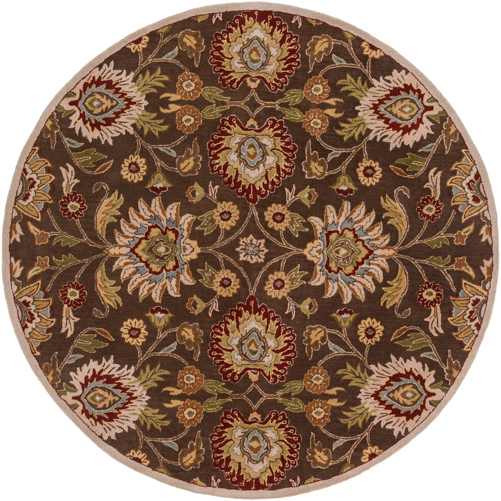 Mediterranean Umber Hand-Tufted Rug