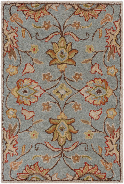 Mediterranean Cerulean Hand-Tufted Rug