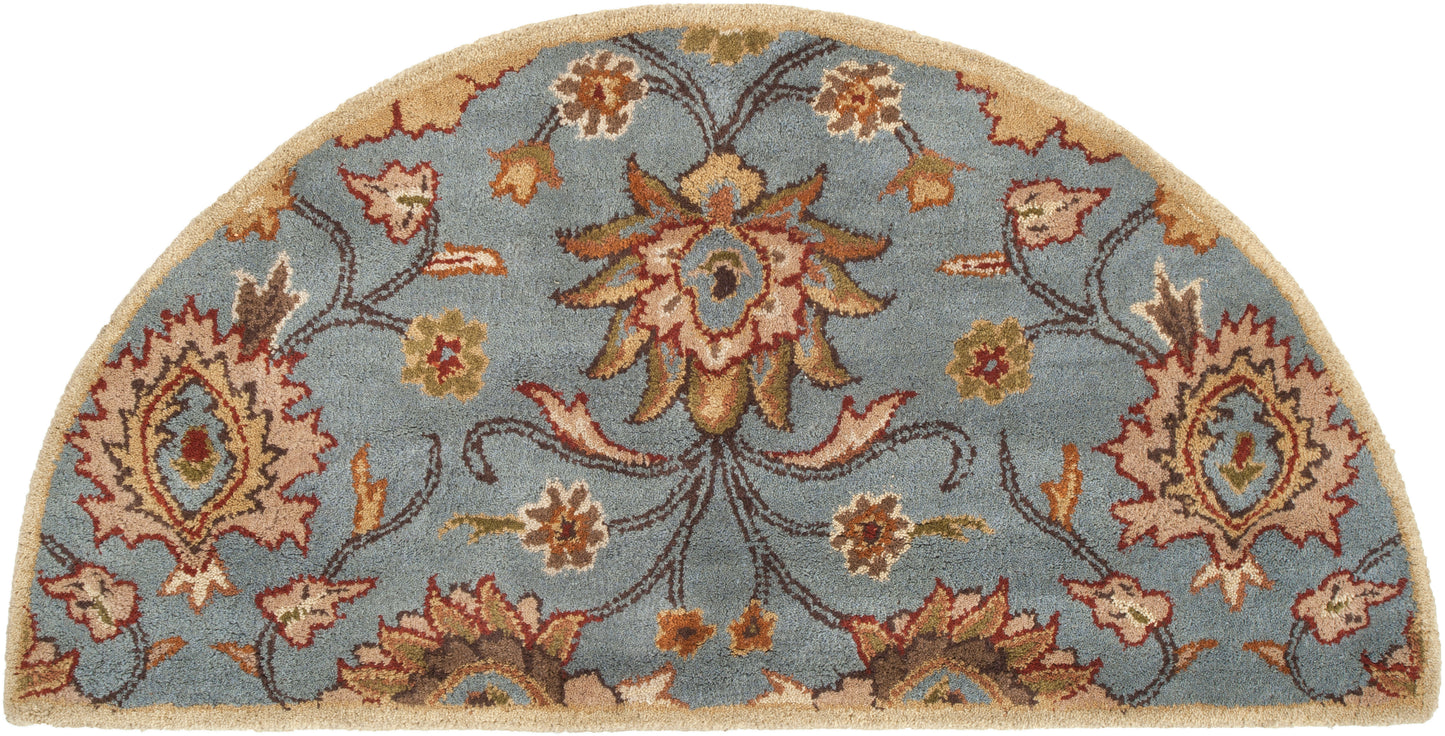 Mediterranean Cerulean Hand-Tufted Rug