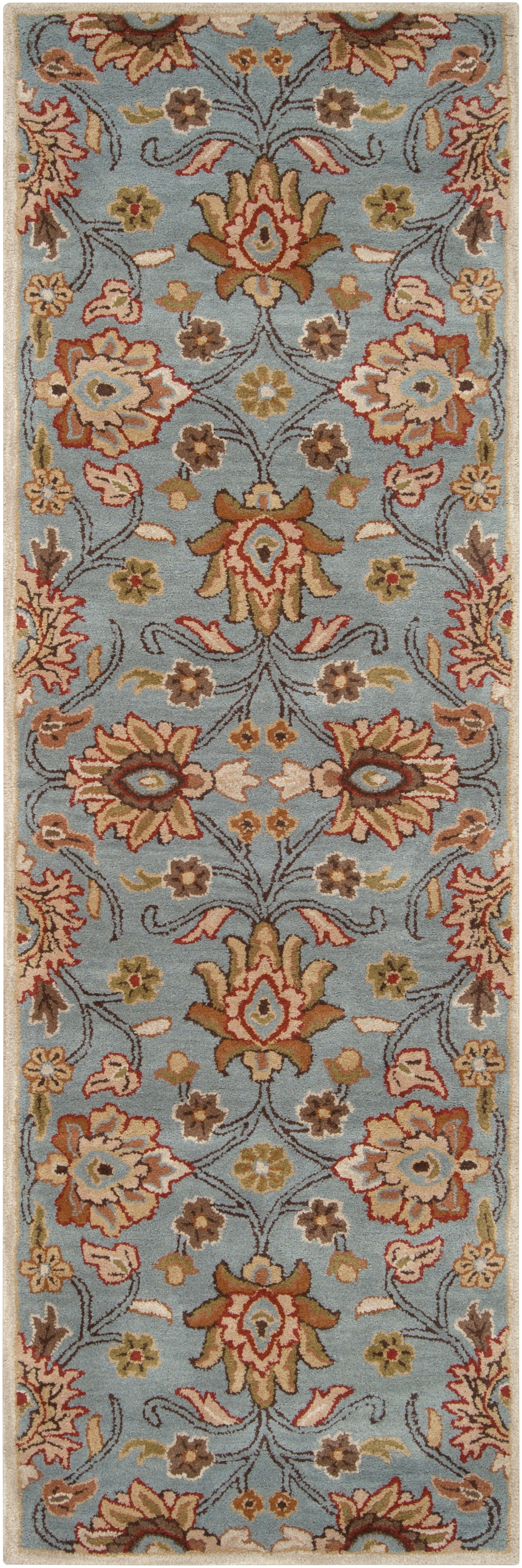 Mediterranean Cerulean Hand-Tufted Rug