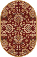 Mediterranean Vermilion Hand-Tufted Rug