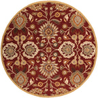 Mediterranean Vermilion Hand-Tufted Rug