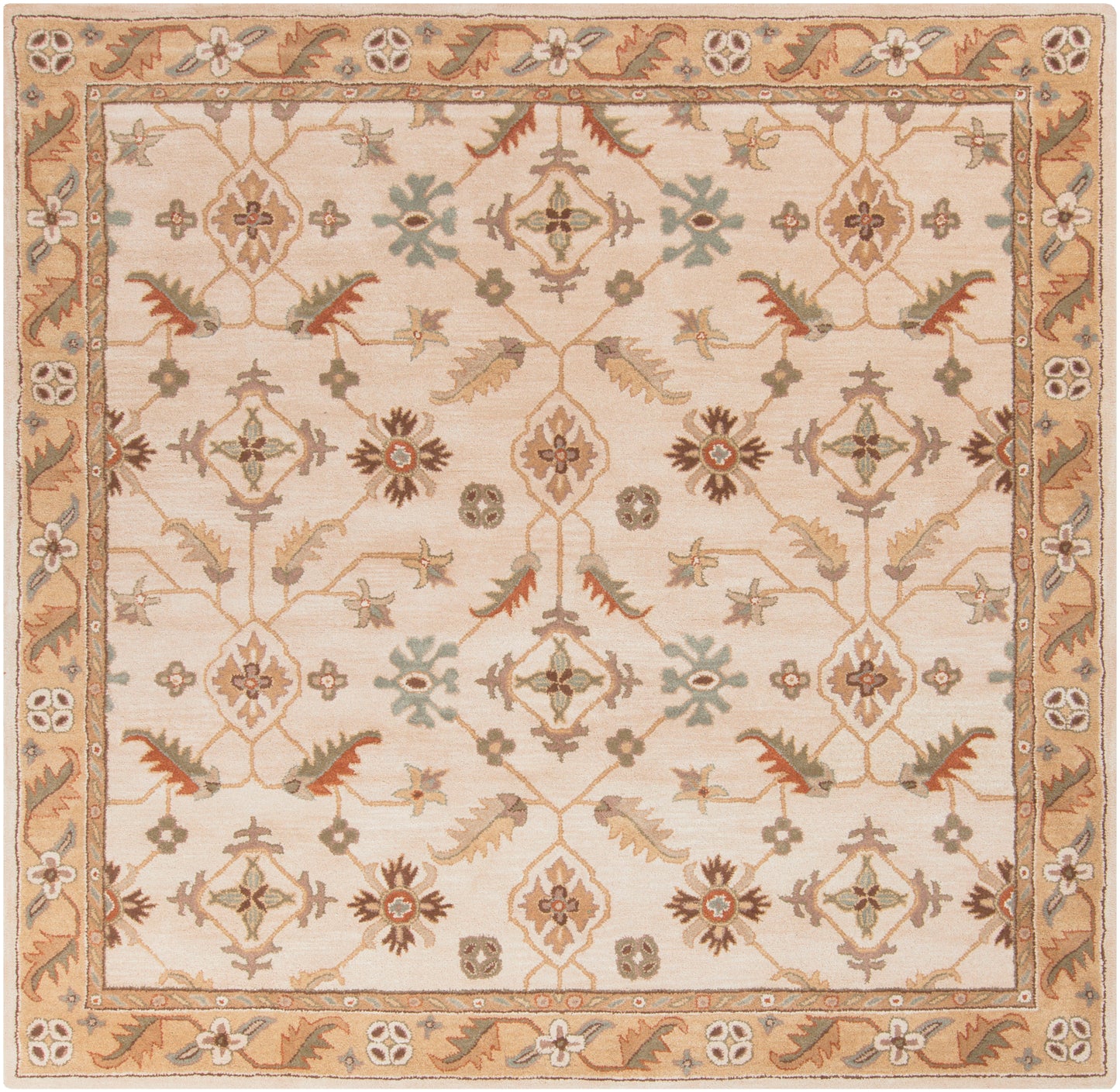 Carthage Beige Hand-Tufted Rug