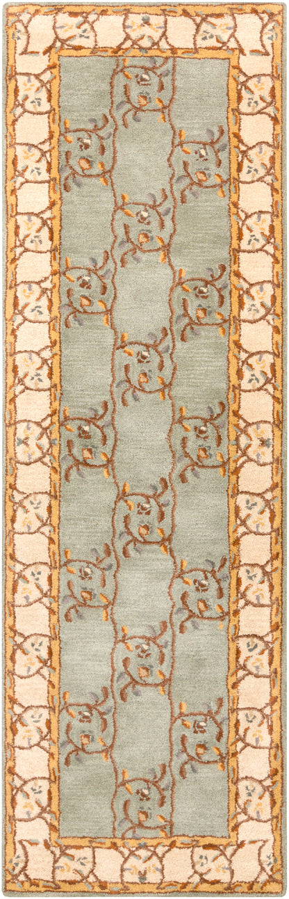 Corinth Azure Hand-Tufted Rug