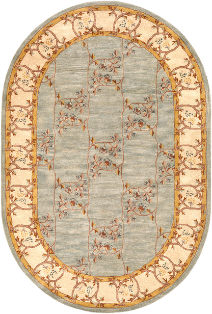 Corinth Azure Hand-Tufted Rug