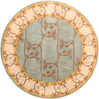 Corinth Azure Hand-Tufted Rug