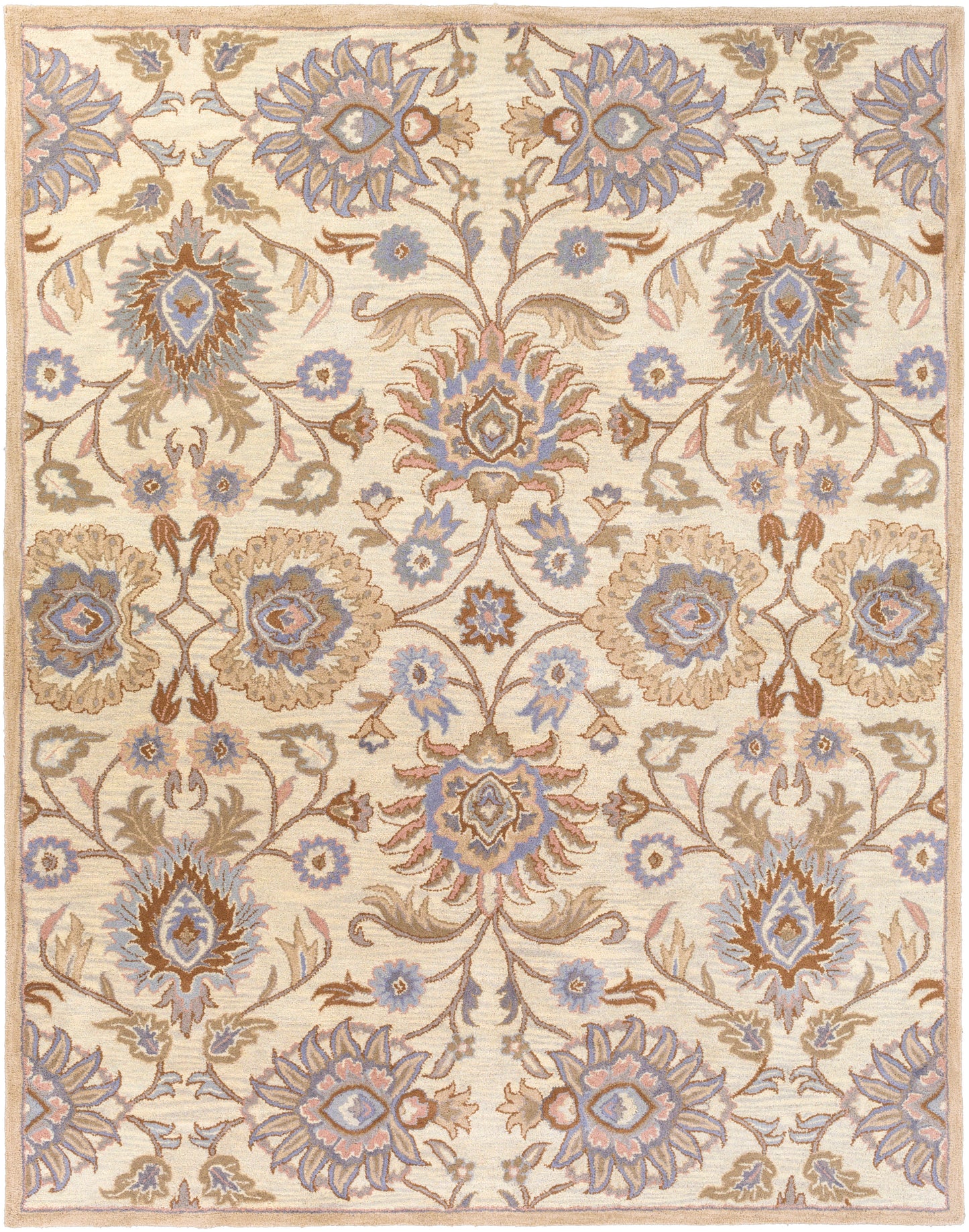 Mediterranean Lilac Hand-Tufted Rug