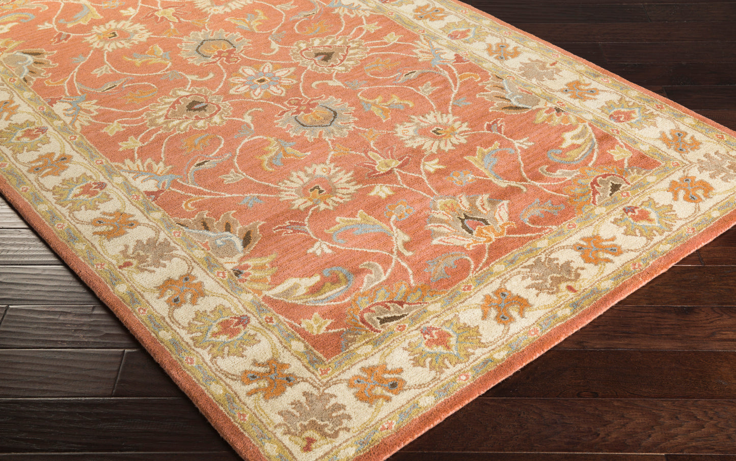 Nobility Ginger Hand-Tufted Rug